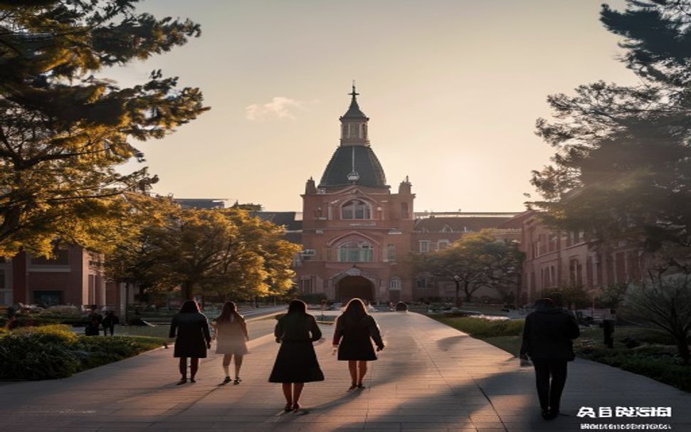 a famous prestigious university campus في كوريا الجنوبية